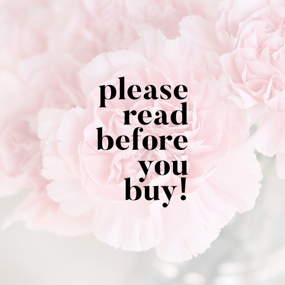 Shop Policy - Picture 1 of 1